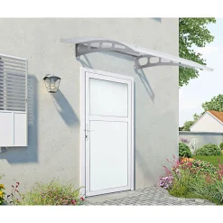 Vordach Edelstahl 140 x 80 cm*Durabil