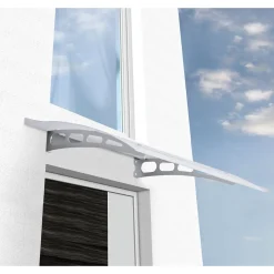 Vordach Edelstahl 140 x 80 cm*Durabil