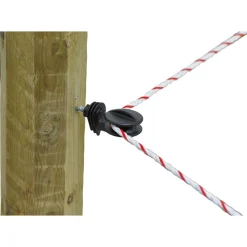 Eckisolator Super Durchmesser 8 mm schwarz 6 Stück* Clearance