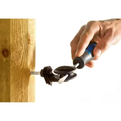 Eckisolator Super Durchmesser 8 mm schwarz 6 Stück* Clearance