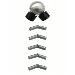 EckSet Aluminium Eckverbindung 90-180 Grad ES4