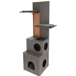 ECO-Katzenspielhaus Alex 42 x 42 x 152,5 cm