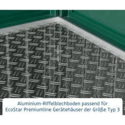 Aluminium-Riffelblechboden GH2 Typ3*EcoStar Hot