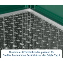 Aluminium-Riffelblechboden GH2 Typ2*EcoStar Clearance