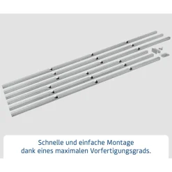 EcoStar Aluminium-Unterkonstruktion für Fußböden GH2 Typ3