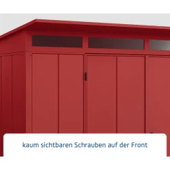 Gerätehaus Elegant-PTyp 3RAL3004 2 flg^EcoStar Sale