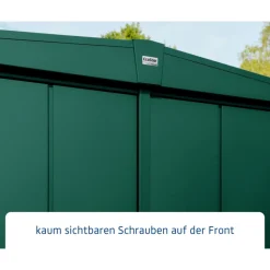 Gerätehaus Elegant-STyp 2RAL6005 1 flg*EcoStar