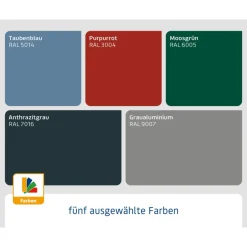 Gerätehaus Elegant-PTyp 3RAL7016 1 flg*EcoStar New