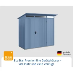 Gerätehaus Trend-PTyp 1RAL5014 1 flg*EcoStar Clearance