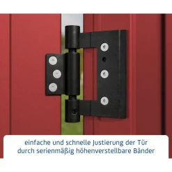 Gerätehaus Trend-PTyp 3RAL3004 2 flg^EcoStar Discount