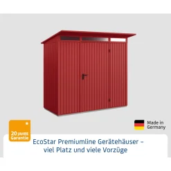 Gerätehaus Trend-PTyp 1RAL3004 1 flg^EcoStar Sale
