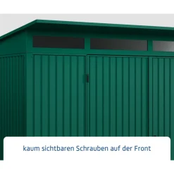 Gerätehaus Trend-PTyp 3RAL6005 2 flg*EcoStar Discount