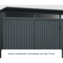 EcoStar Gerätehaus Trend-PTyp 3RAL7016 1 flg