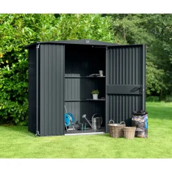 EcoStar Gerätehaus Trend-STyp 1RAL7016 1 flg