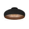 LED Deckenleuchte Mogano schwarz/kupfer*Eglo Clearance