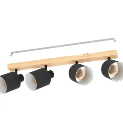 LED Deckenspot Batallas 4-flammig schwarz^Eglo Sale