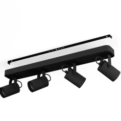 LED Deckenspot Sorego 4-flammig schwarz^Eglo Best