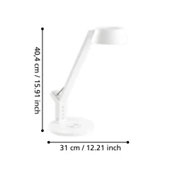LED Tischleuchte Banderalo weiss*Eglo Outlet