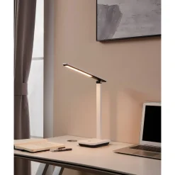 LED Tischleuchte Iniesta schwarz-weiß^Eglo Best