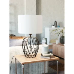 LED Tischleuchte Nimlet schwarz-weiß*Eglo Sale