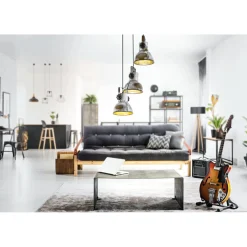 Hängeleuchte Barnstaple 3er grau*Eglo Hot