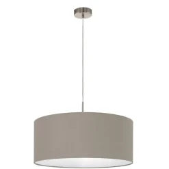 Hängeleuchte Pasteri nickel/taupe 53 cm^Eglo Hot