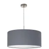 Hängeleuchte Pasteri nickel/grau 53 cm^Eglo Discount
