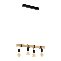 Hängeleuchte Townshend schwarz^Eglo Discount