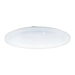 LED-Deckenleuchte Frania mit Kristalleffekt Durchmesser 55 cm weiß^Eglo