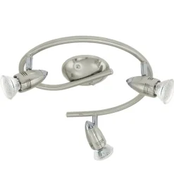 LED-Spotserie Magnum 3 G-Form nickel/chrom^Eglo Online