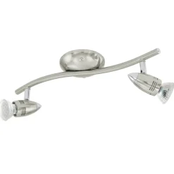 LED-Spotserie Magnum 2 2 Spots silber*Eglo Sale