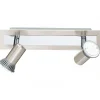 Eglo LED-Spotserie Rottelo 2 Spots silber