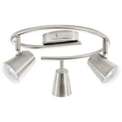 LED-Spotserie Travale 3 G-Form nickel/weiß^Eglo Hot