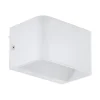 Eglo LED-Wandlampe Sania 4 13 x 8 cm weiß