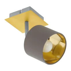 Eglo LED-Wandleuchte Valbiano silber