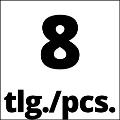 Einhell Aufblas-Adapter-Set für Kompressoren 8 teilig