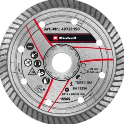 Einhell DIA-Trennscheibe dünn 115 x 1,2