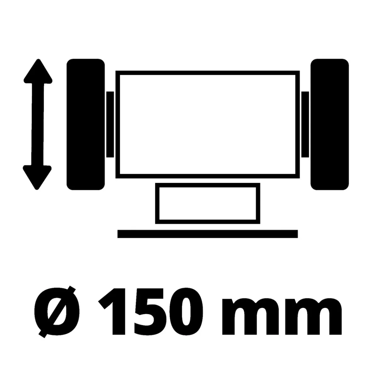 Einhell Doppelschleifer TC-BG 150 B