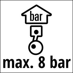 Spiralschlauch 8m Innend 6 mm*Einhell Clearance