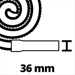 Einhell Stielstaubsauger-Zubehörset mit Schlauch