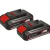 Einhell Akku PXC-Twinpack CB 2,5 Ah 2 Stück