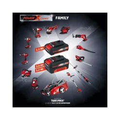 Einhell Akku-Multifunktionswerkzeug GE-HC 18 Li T Kit 5-teilig