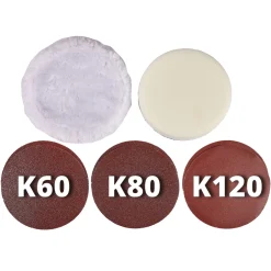 Akku-Polier- und Schleifmaschine C E-CP 18/180 Li-E-Solo^Einhell Outlet