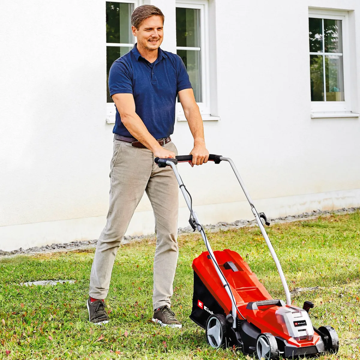 Akku-Rasenmäh-Set GE-CM 18/33 Li - Kit 4-teilig^Einhell Best