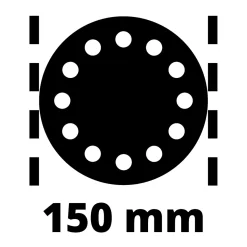 Druckluft-Exzenterschelifer TC-PE 150^Einhell Clearance