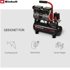 Einhell Kompressor TE-AC 110/6 Silent Plus