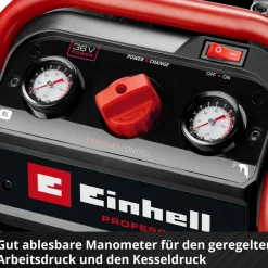 Professional Akku-Kompressor SILENZZO 36/210*Einhell Discount