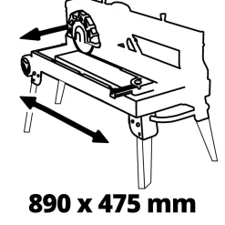 Einhell Radial-Fliesenschneidmaschine TE-TC 920 UL