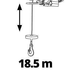 Seilhebezug TC-EH 600^Einhell Hot