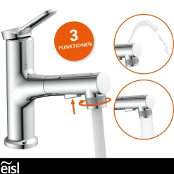 Waschtischarmatur „Variabel“ chrom^Eisl Outlet